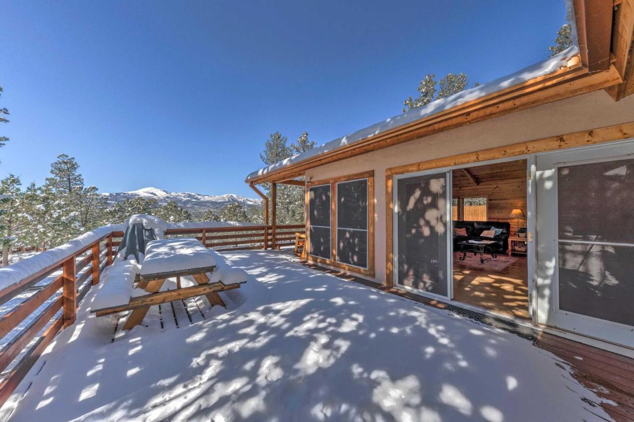 Spacious Ruidoso Home With Hot Tub And Fireplaces Exterior foto