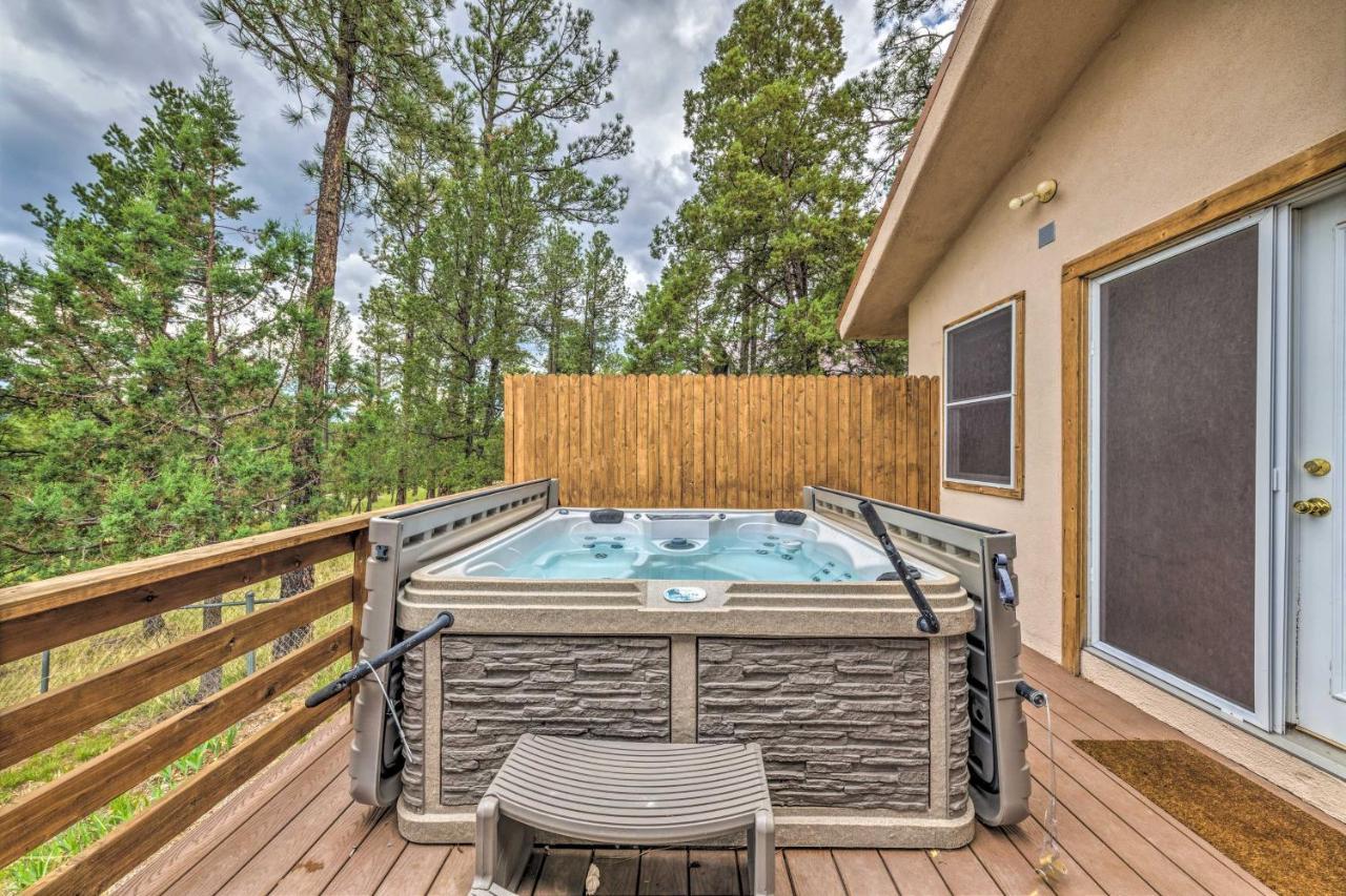Spacious Ruidoso Home With Hot Tub And Fireplaces Exterior foto