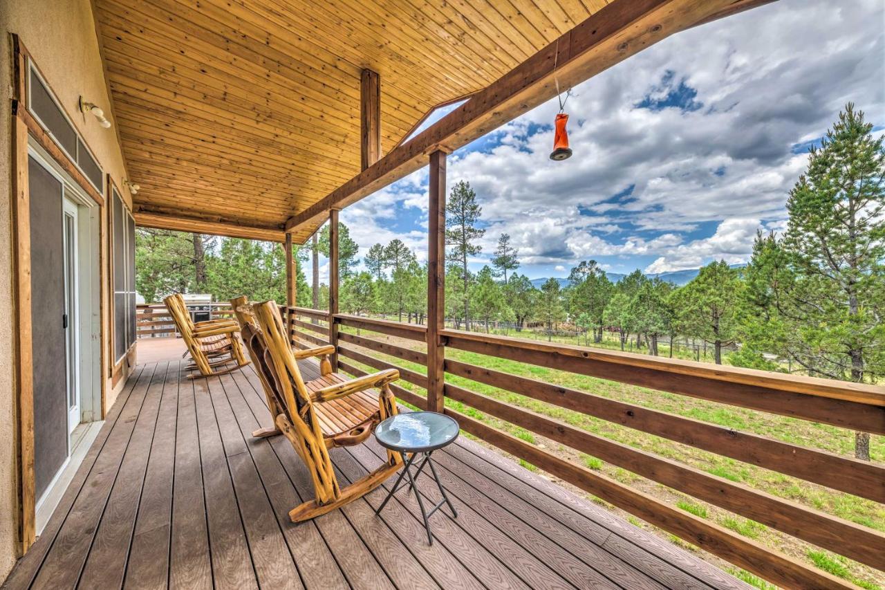 Spacious Ruidoso Home With Hot Tub And Fireplaces Exterior foto